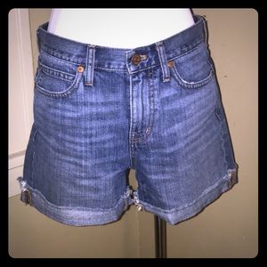 Madewell High-Rise Boyshorts Size 26